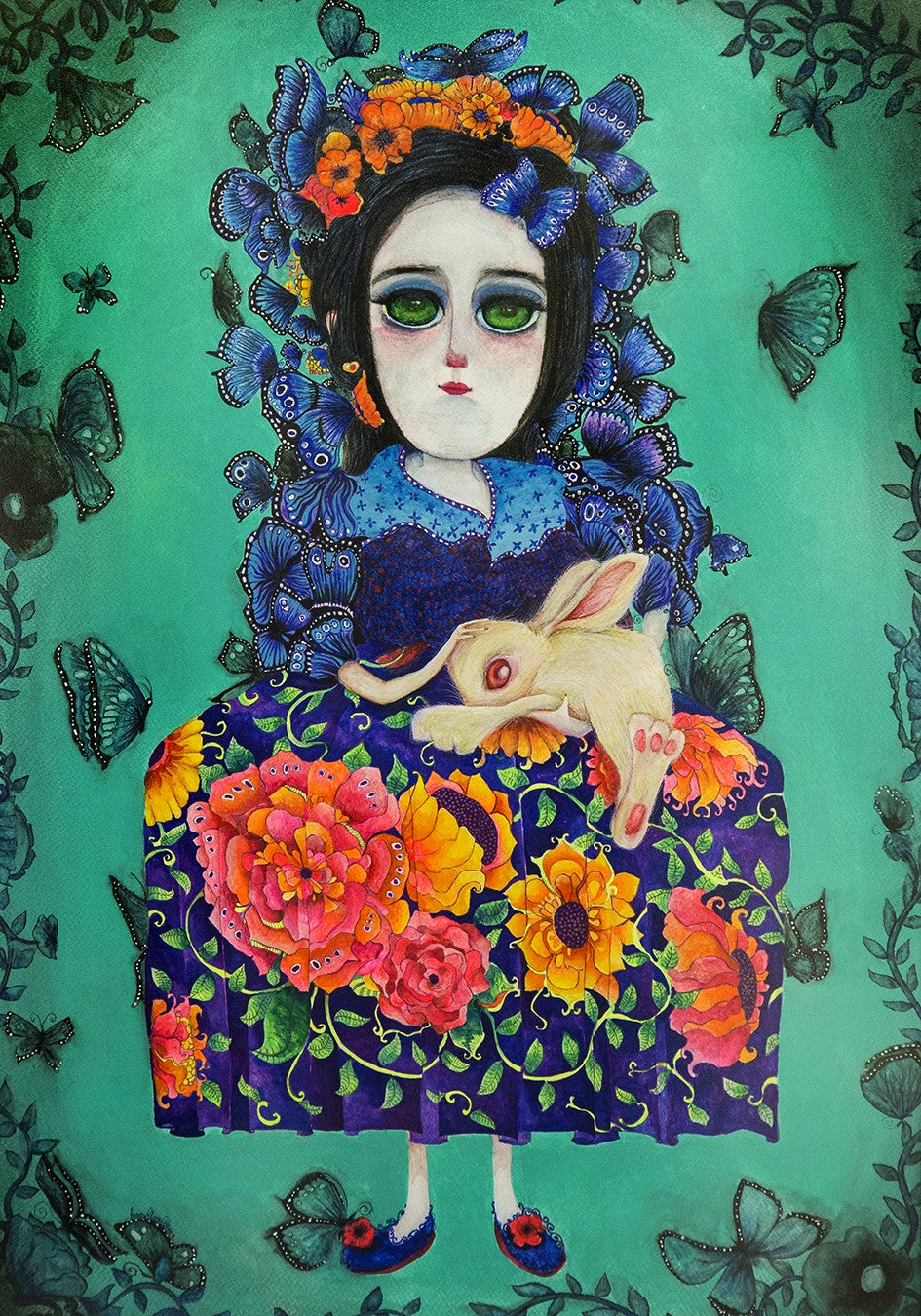 Amelíe (acuarela)
