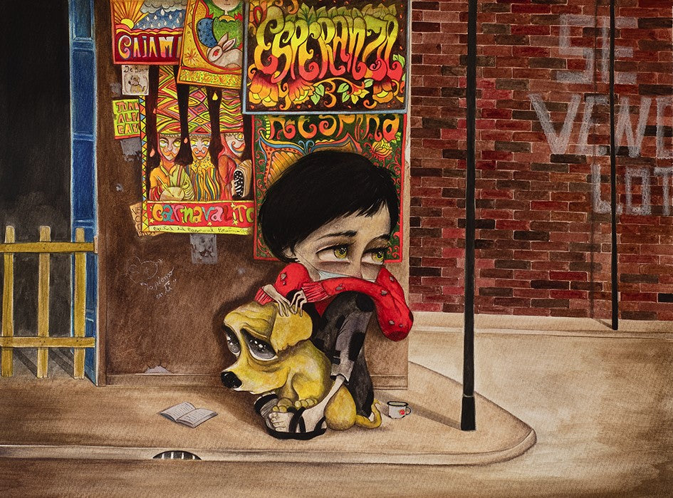 Un Niño En La Calle