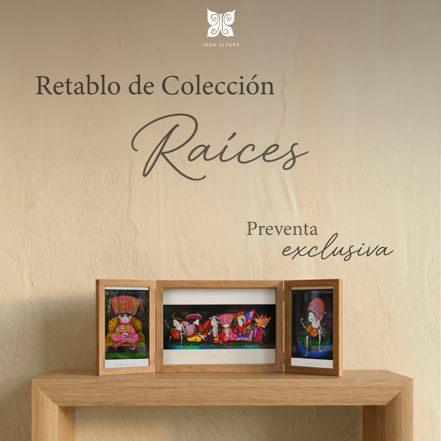 Retablo de Colección "Raíces" — Joan Alfaro | Primera Edición Limitada