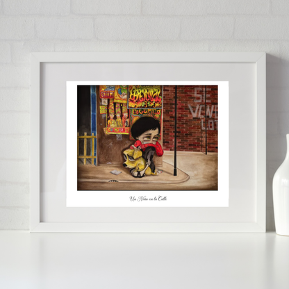 Un Niño En La Calle