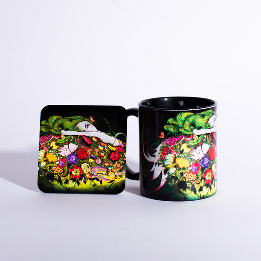 Cumbia Virgen – Edición Limitada (Mug 11oz + Posavaso)