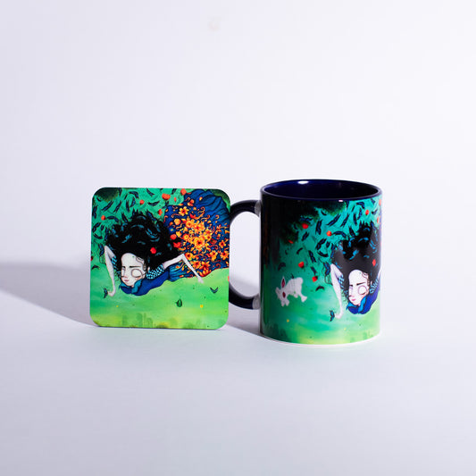 Soltar – Edición Limitada (Mug 11oz + Posavaso)