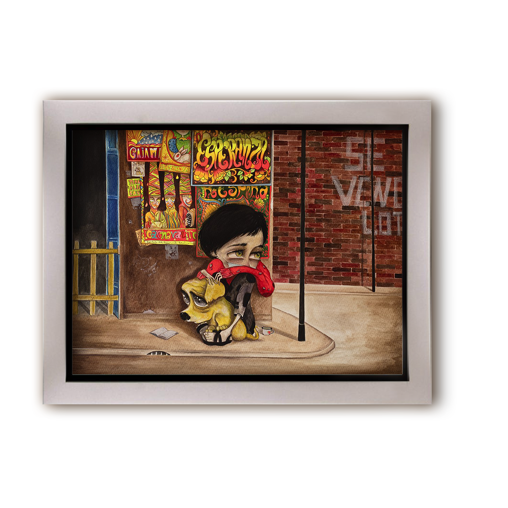 Un Niño En La Calle