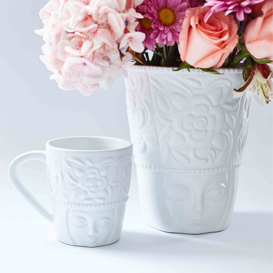 Pack Dúo Florero + Taza "Yawar Nina" - Edición Especial