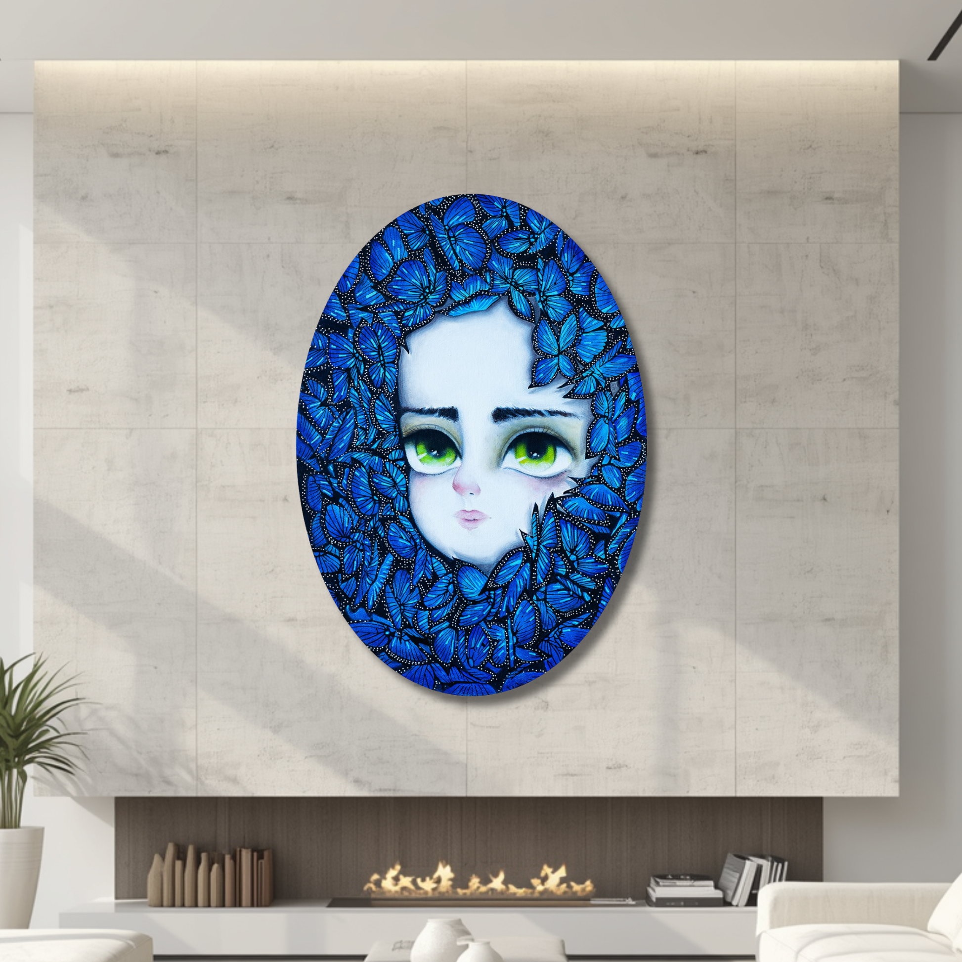 Mariposa Azul - Joan Alfaro
