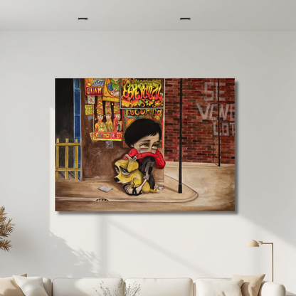 Un Niño En La Calle