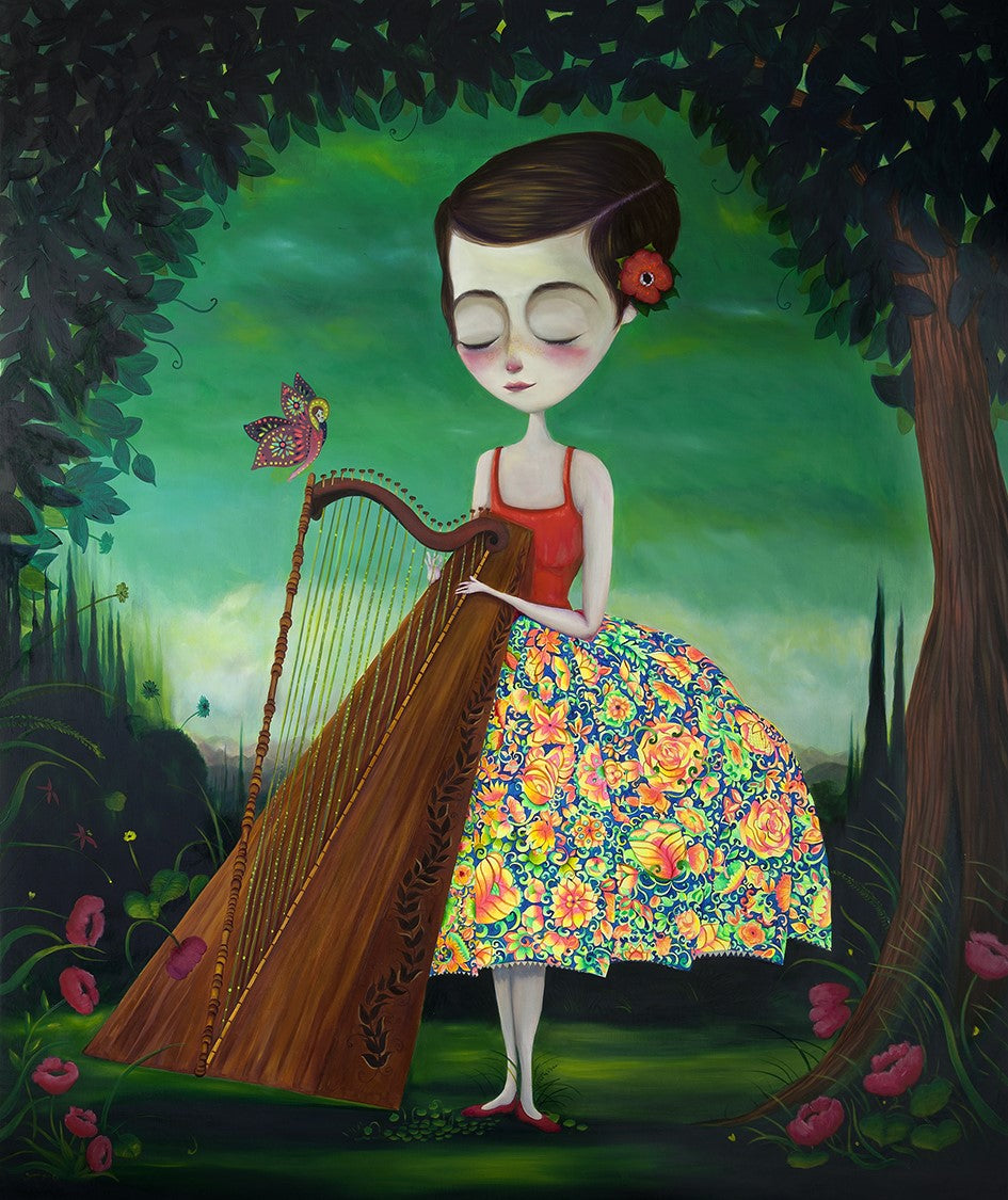 La Arpista - Joan Alfaro