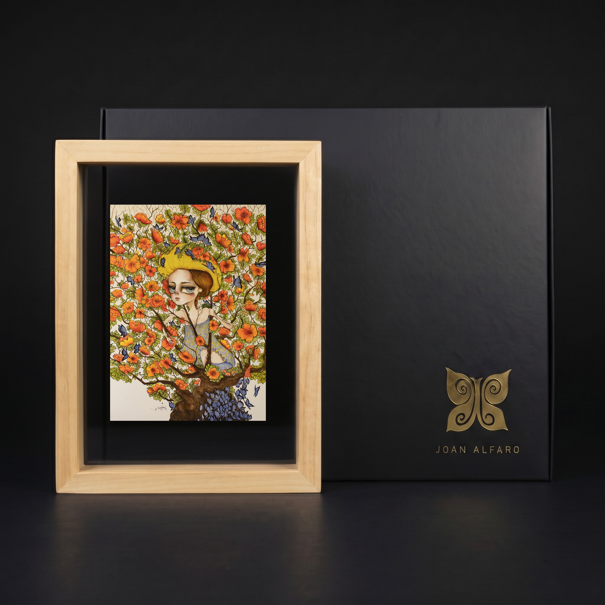 Ojos Azul Celeste · Miniprint Deluxe Edición Limitada - Joan Alfaro