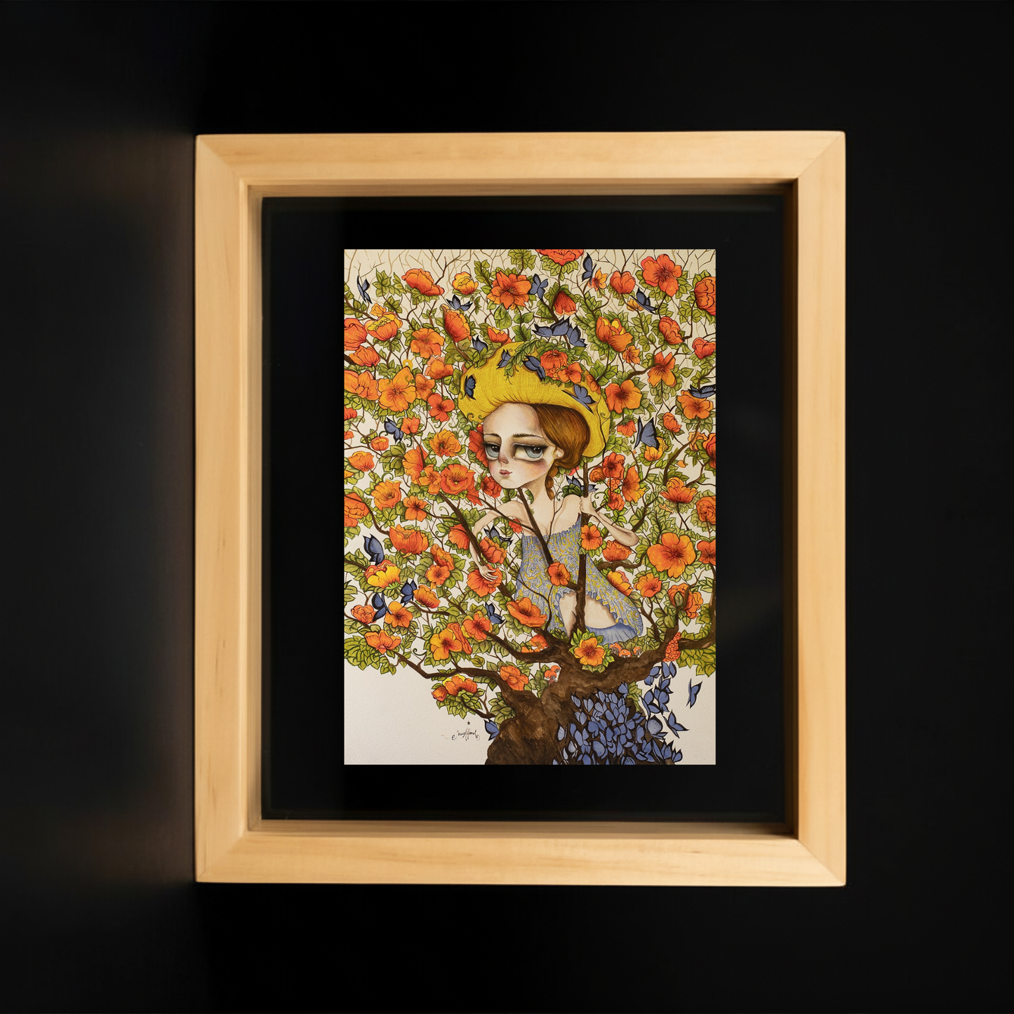 Ojos Azul Celeste · Miniprint Deluxe Edición Limitada - Joan Alfaro