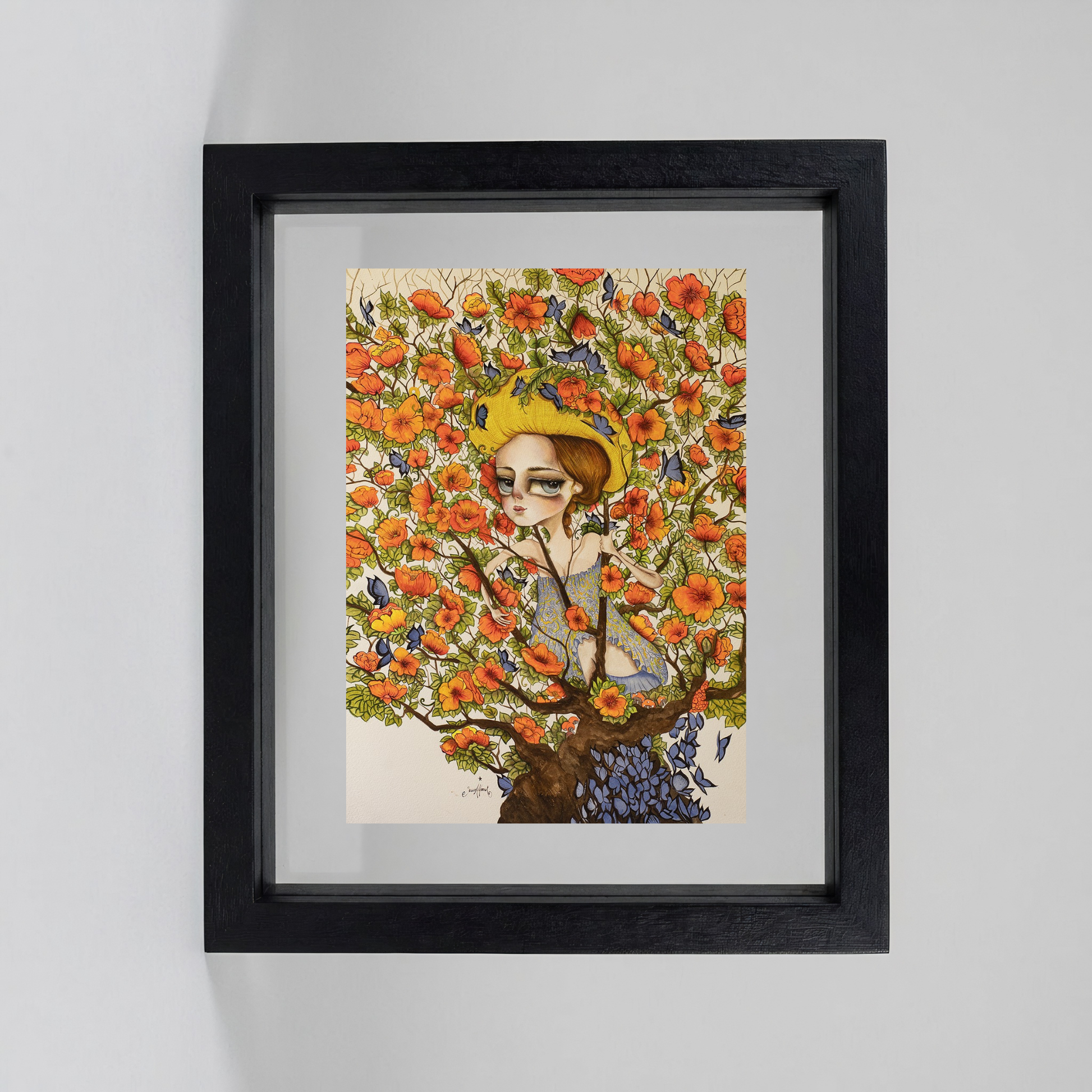 Ojos Azul Celeste · Miniprint Deluxe Edición Limitada - Joan Alfaro