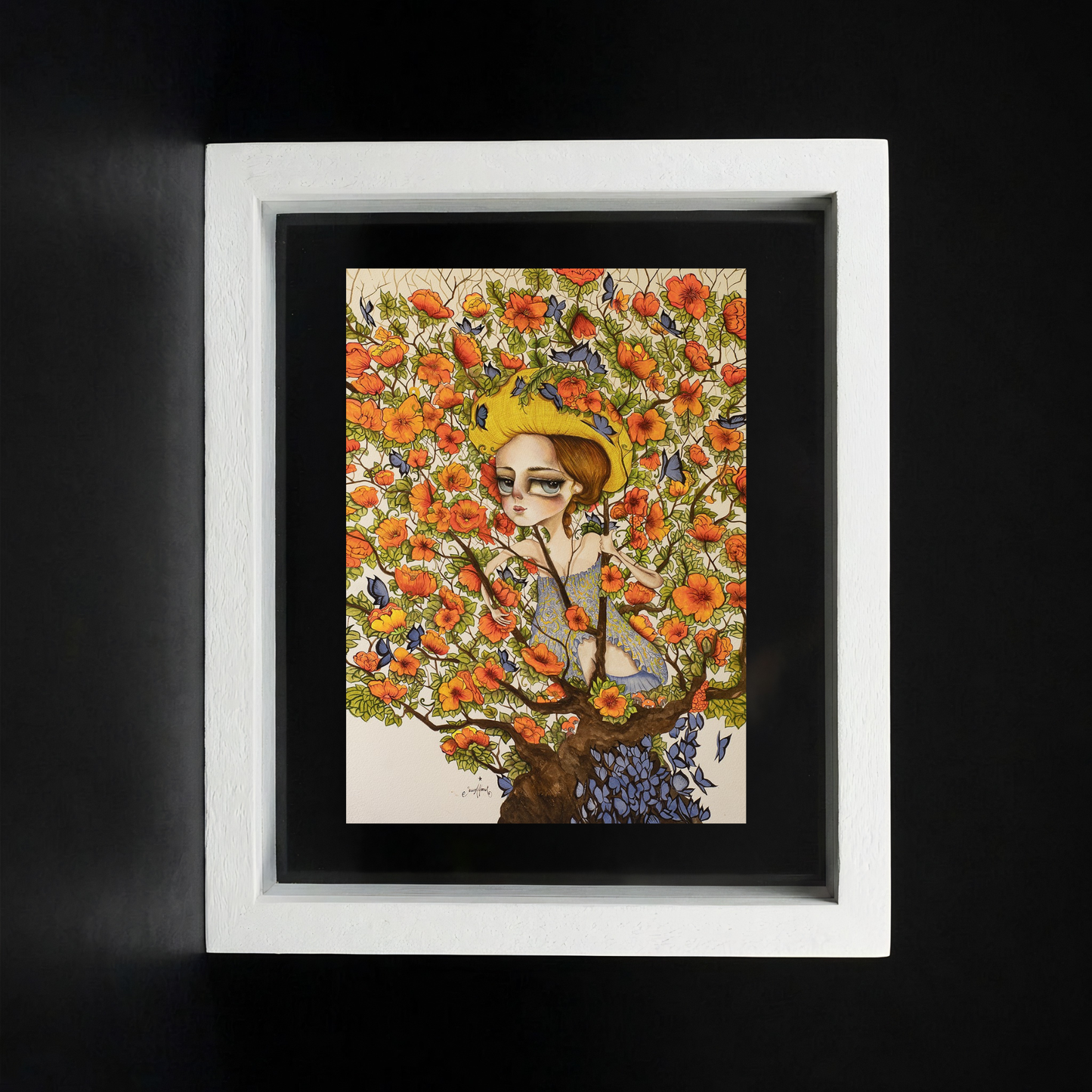 Ojos Azul Celeste · Miniprint Deluxe Edición Limitada - Joan Alfaro
