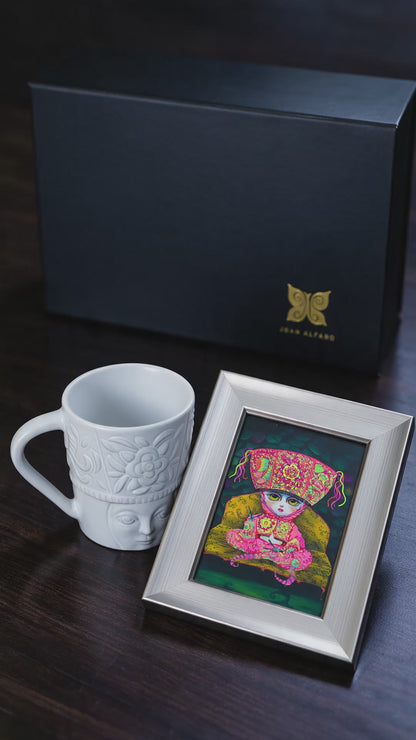 Set de Colección — Taza + Cuadro "Yawar Nina"