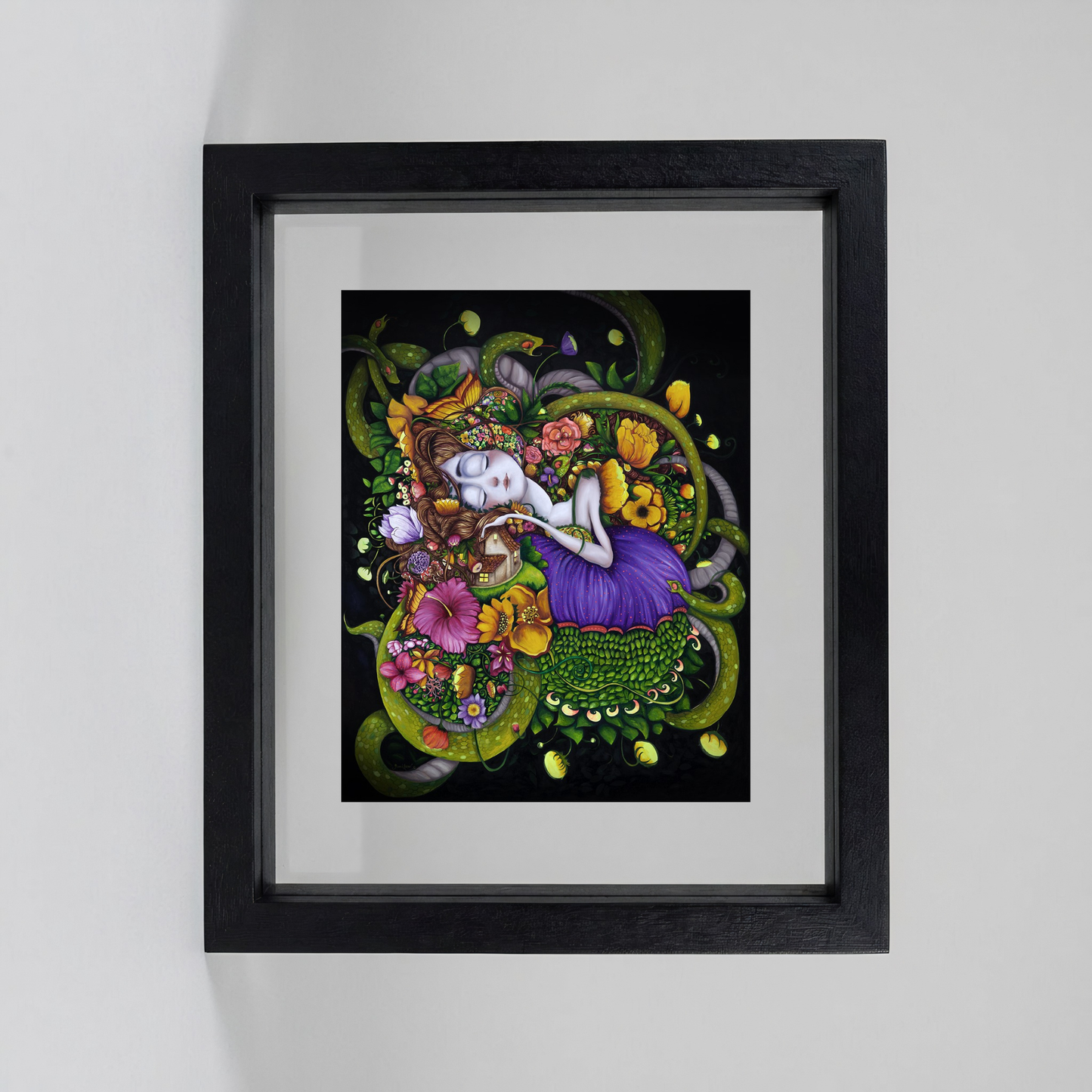Sueño con Serpientes · Miniprint Deluxe Edición Limitada - Joan Alfaro