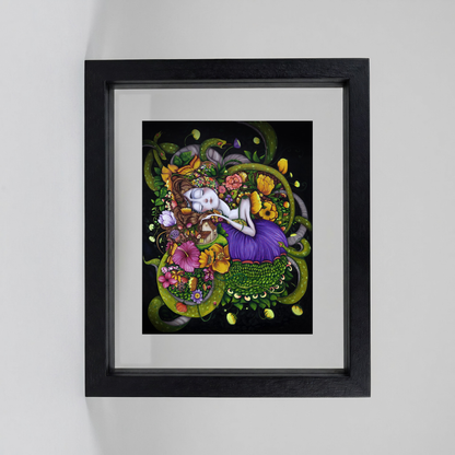 Sueño con Serpientes · Miniprint Deluxe Edición Limitada - Joan Alfaro